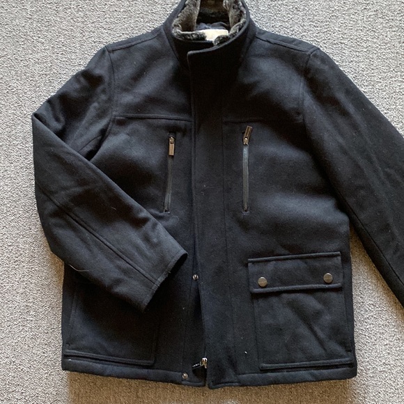 Michael Kors pea coat large mens - Picture 5 of 7